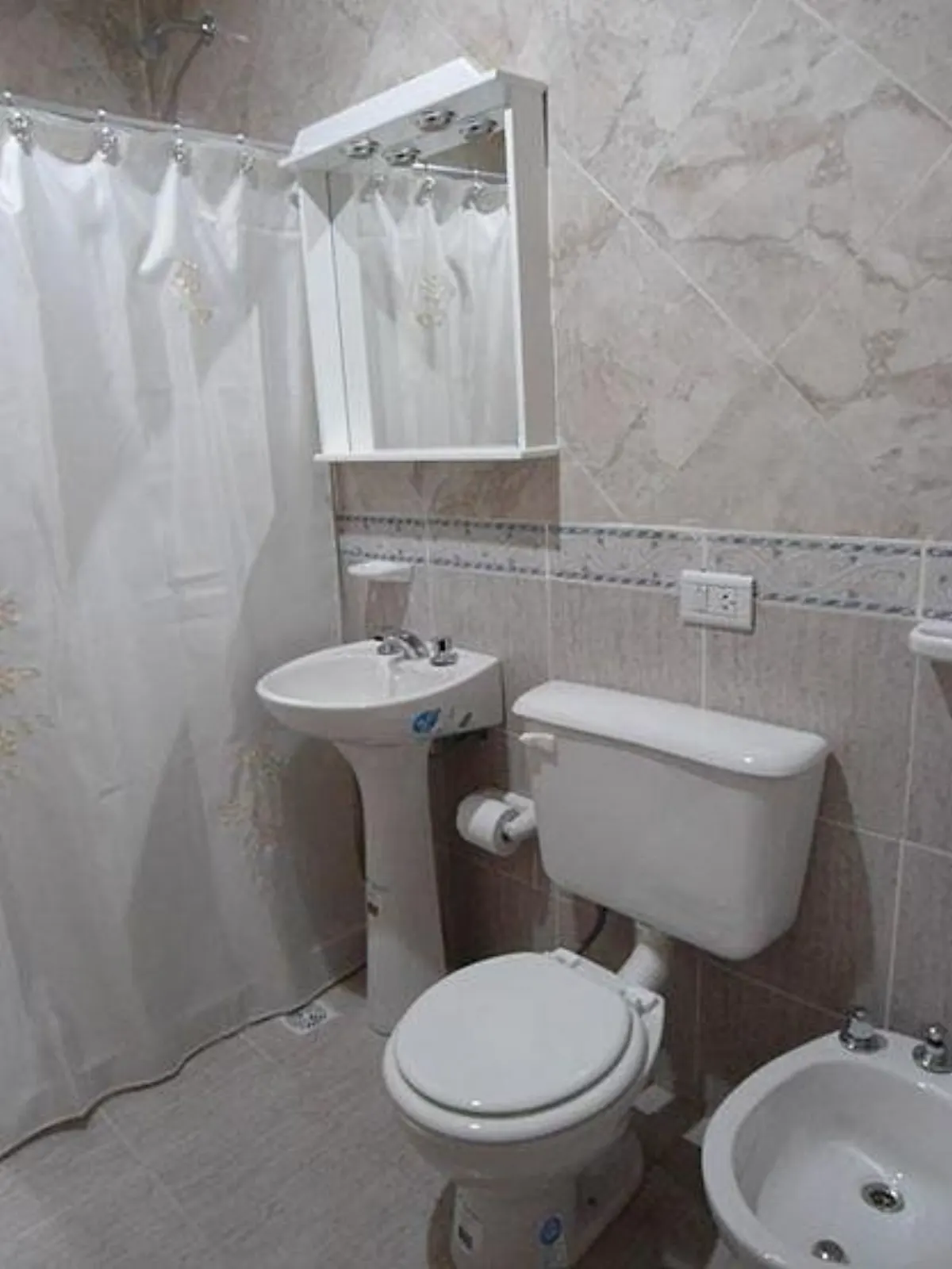Baño privado del hotel